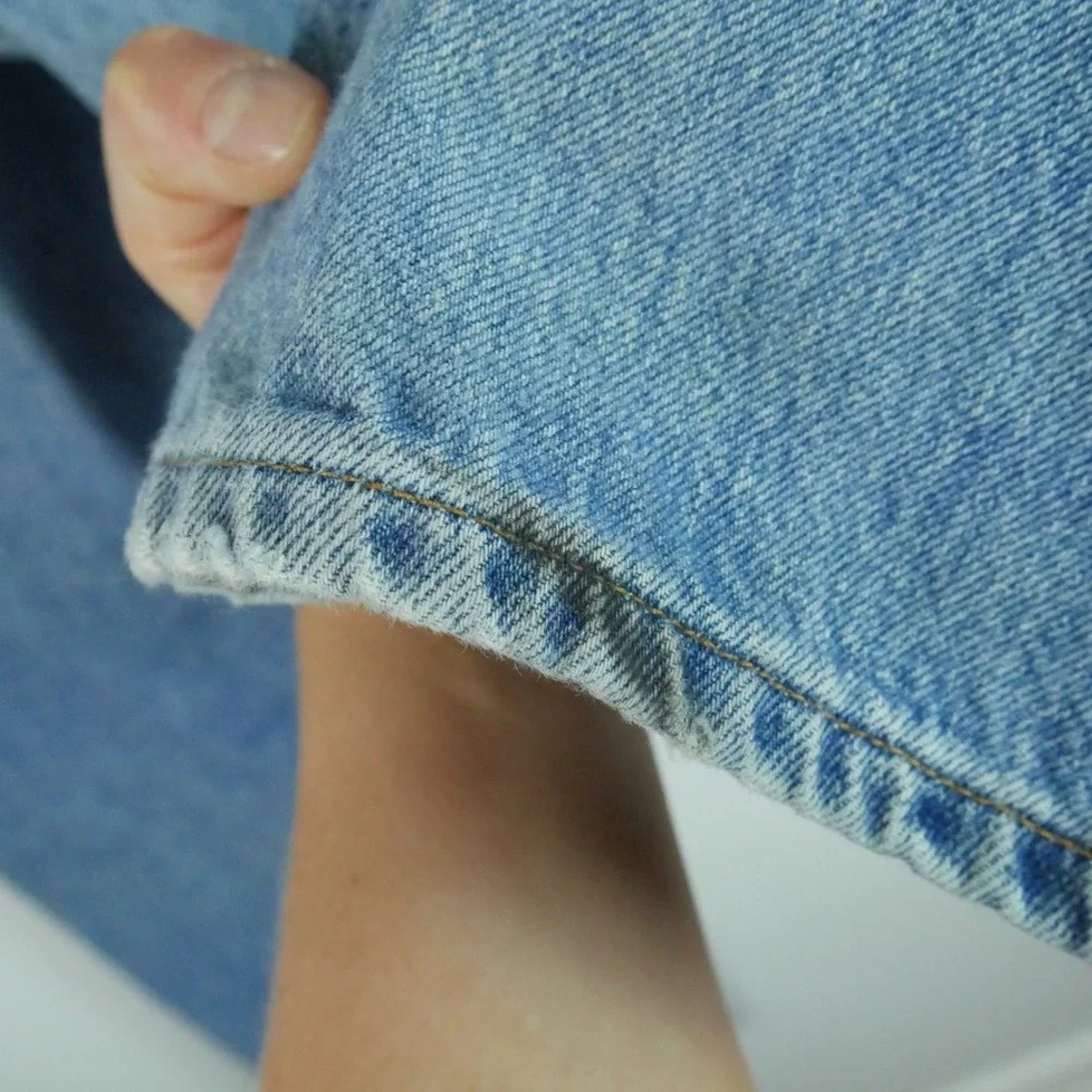 Vintage 90s Levis 569 Loose Straight Jeans Mens 36x32 Blue Denim 35 x 34 Actual